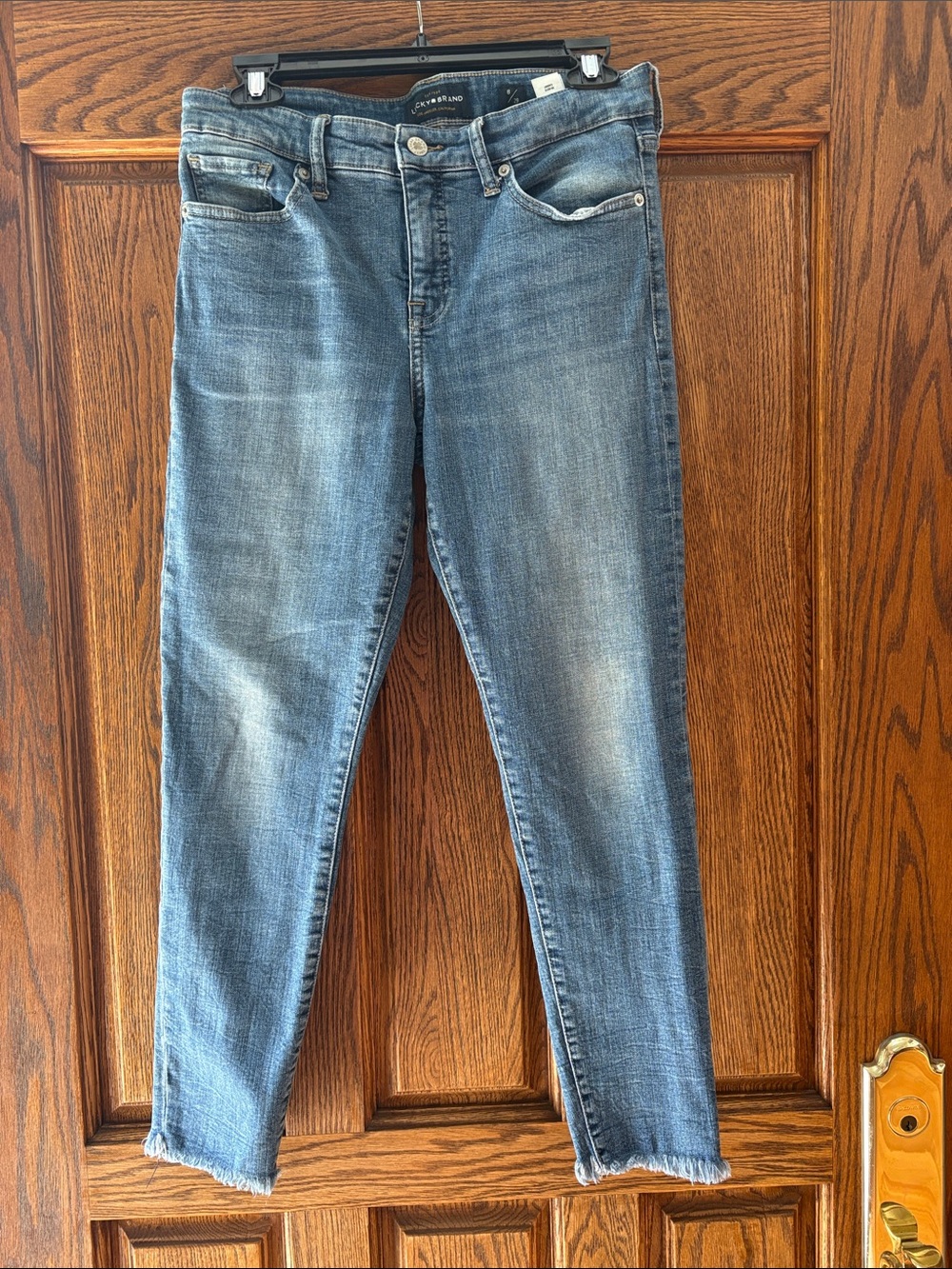 Lucky Brand Women's Ankle Skinny Jeans in Faded Blue